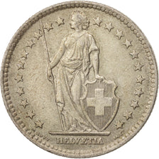 Switzerland, 2 Francs, 1963, Bern, AU(50-53), Silver, KM:21