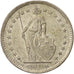 Switzerland, 2 Francs, 1963, Bern, AU(50-53), Silver, KM:21