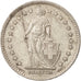 Switzerland, 2 Francs, 1964, Bern, AU(50-53), Silver, KM:21