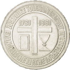 AUSTRIA, 500 Schilling, 1981, KM #2954, AU(55-58), Silver, 38, 23.80