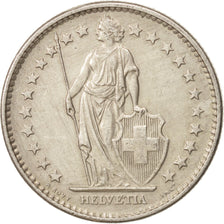 Switzerland, 2 Francs, 1965, Bern, AU(50-53), Silver, KM:21