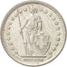 Switzerland, 2 Francs, 1960, Bern, AU(55-58), Silver, KM:21