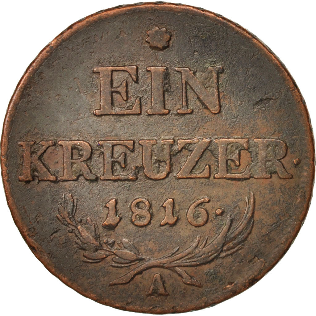 Austria, Franz II (I), Kreuzer, 1816, Vienne, BB, Rame, KM:2113