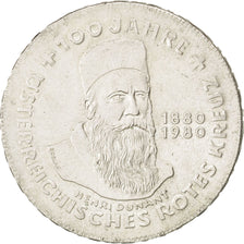 Austria, 500 Schilling, 1980, KM #2950, AU(55-58), Silver, 23.81