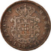 Coin, Portugal, Maria II, 20 Reis, 1849, VF(20-25), Copper, KM:482