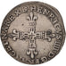 Monnaie, France, Henri IV, 1/4 Ecu, 1604, Pau, TB+, Argent, KM:1.1, Sombart:4706