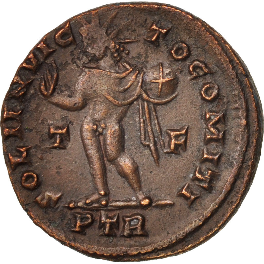 Constantine I, Follis, 310-313, Trier, AU(50-53), Copper, RIC:868