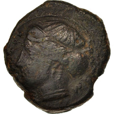 Monnaie, Hemilitron, 413-408, Himera, TB, Bronze, SNG Cop:320