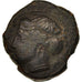 Coin, Hemilitron, 413-408, Himera, VF(20-25), Bronze, SNG Cop:320