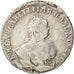 Russia, Elizabeth, 10 Kopeks, Grivennik, 1784, VF(20-25), Silver, KM:16a