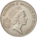 Guernsey, Elizabeth II, 10 Pence, 1989, Guernesey, BB+, Rame-nichel, KM:43.1