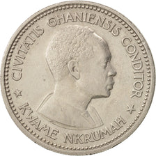 Ghana, 2 Shilling, 1958, Paris, AU(55-58), Copper-nickel, KM:6