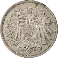 Austria, Franz Joseph I, 20 Heller, 1894, AU(50-53), Nickel, KM:2803