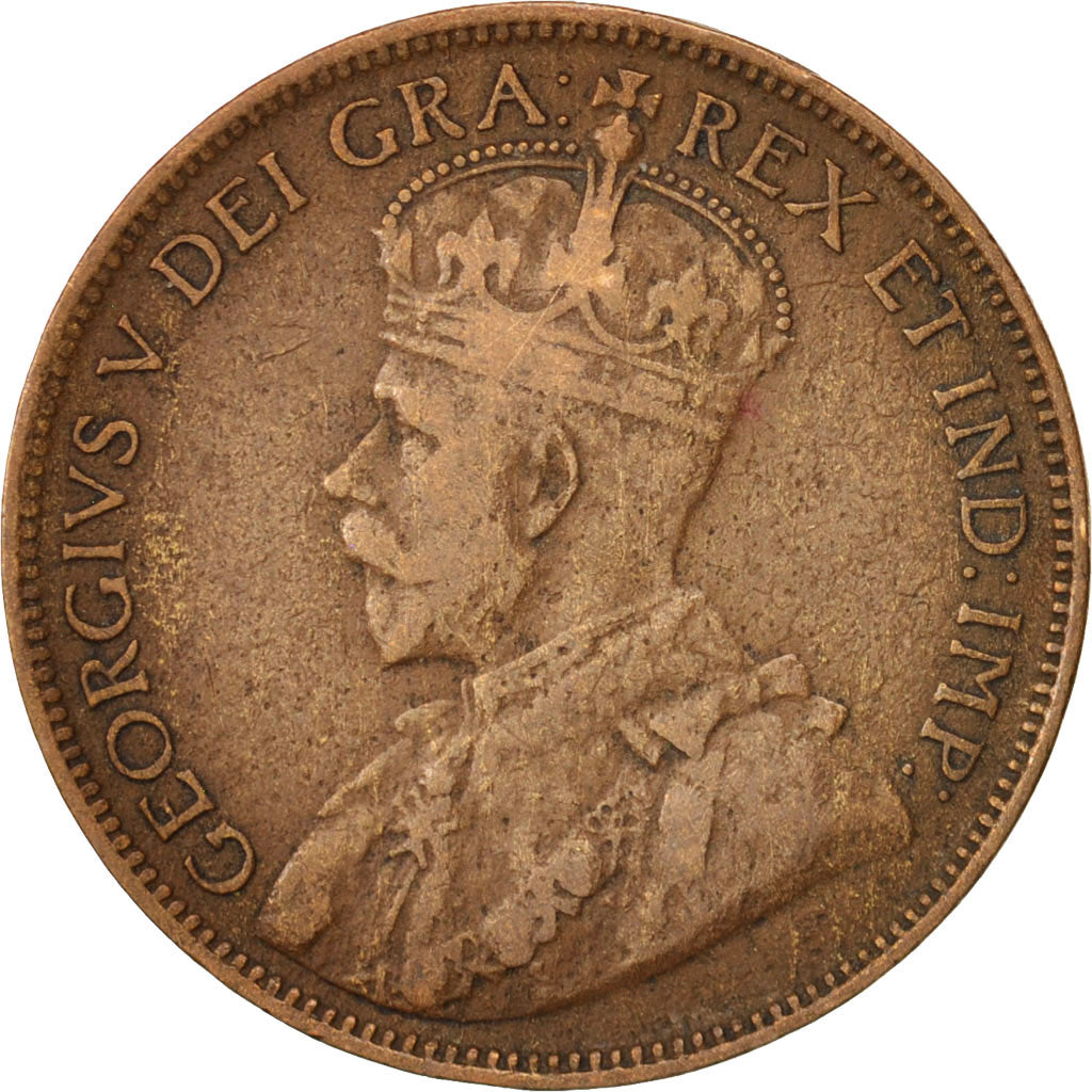 Coin, Canada, George V, Cent, 1916, Royal Canadian Mint, Ottawa, VF(30-35)