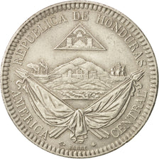Honduras, Real, 1870, Paris, AU(50-53), Copper-nickel, KM:33