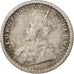 Moneda, INDIA BRITÁNICA, George V, 1/4 Rupee, 1919, Bombay, BC+, Plata, KM:518