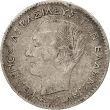 Coin, Greece, George I, 20 Lepta, 1883, Paris, VF(30-35), Silver, KM:44