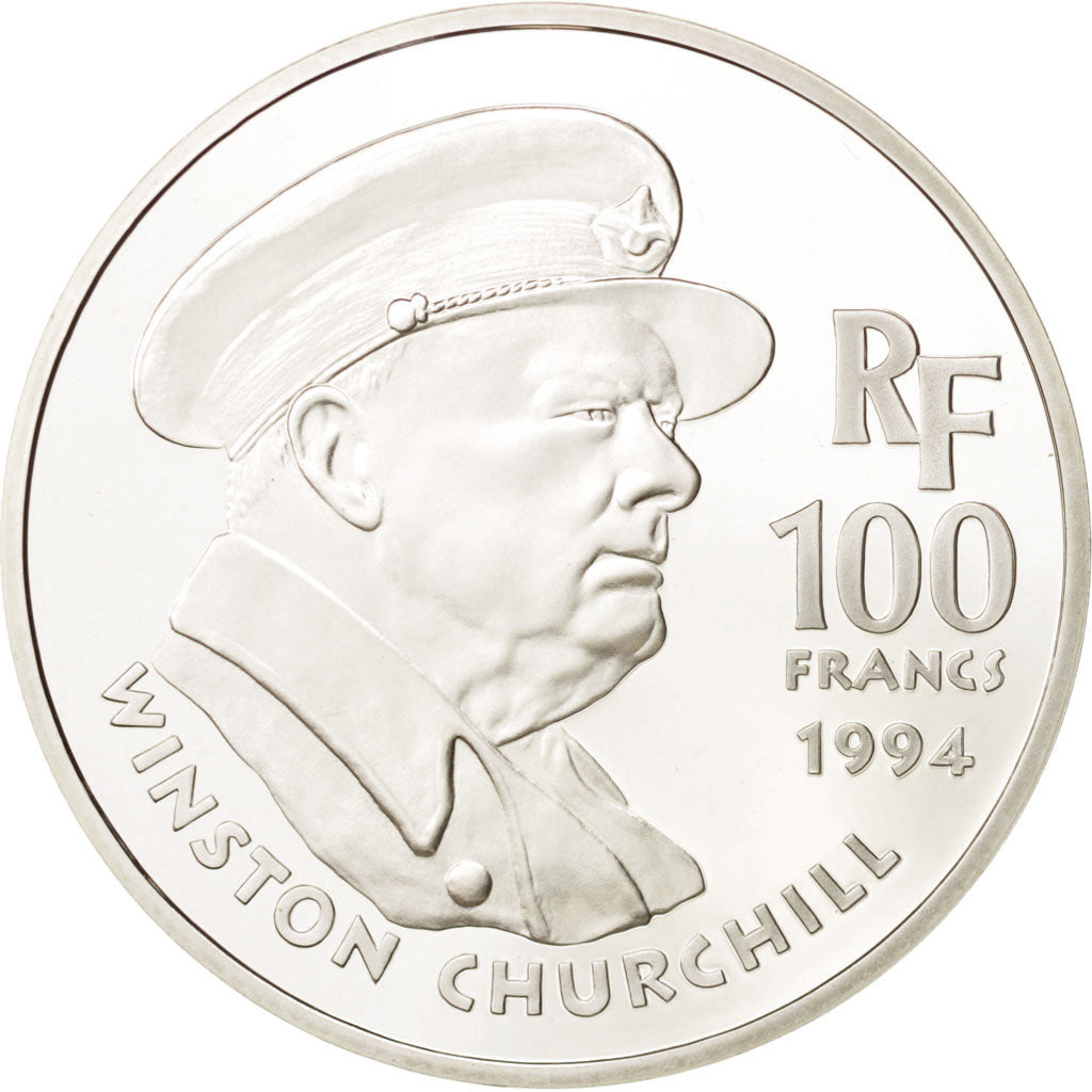 France, 100 Francs, 1994, Paris, MS(65-70), Silver, KM:1037