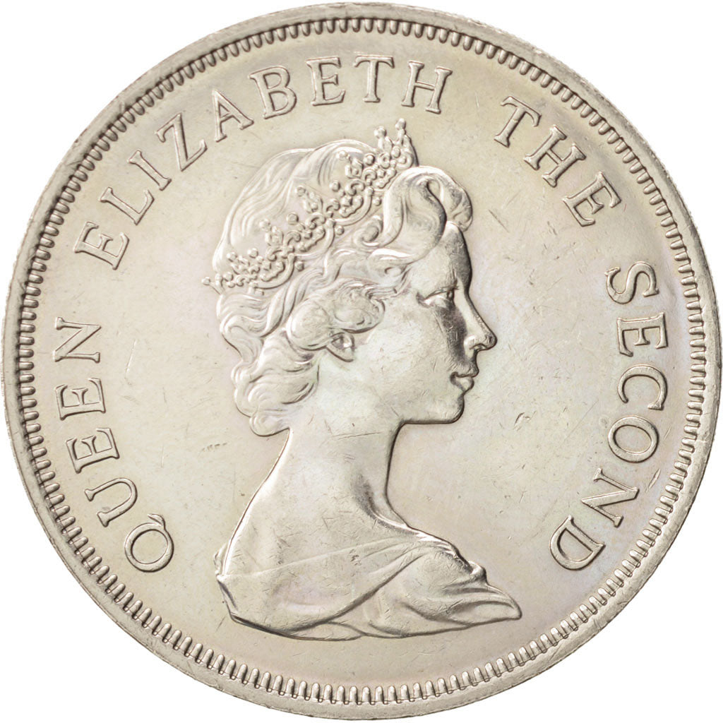 Tuvalu, Elizabeth II, 5 Dollars, 1981, British Royal Mint, AU(50-53)