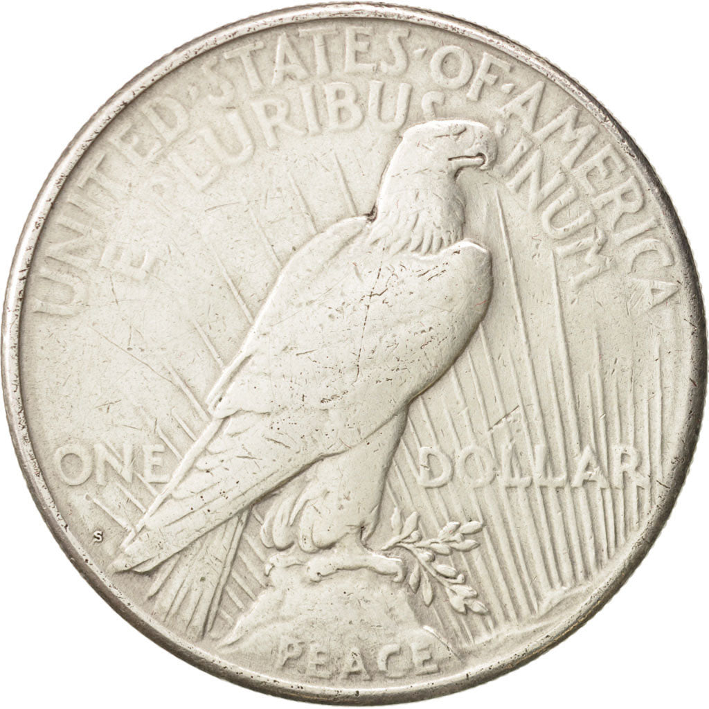 United States, Peace Dollar, Dollar, 1922, U.S. Mint, Denver, VF(30-35)