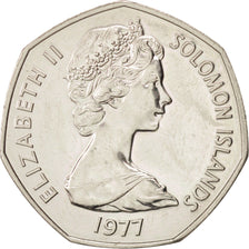 Solomon Islands, Dollar, 1977, AU(50-53), Copper-nickel, KM:6