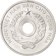 Vietnam, NORTH VIET NAM, 5 Xu, 1958, MS(60-62), Aluminum, KM:7