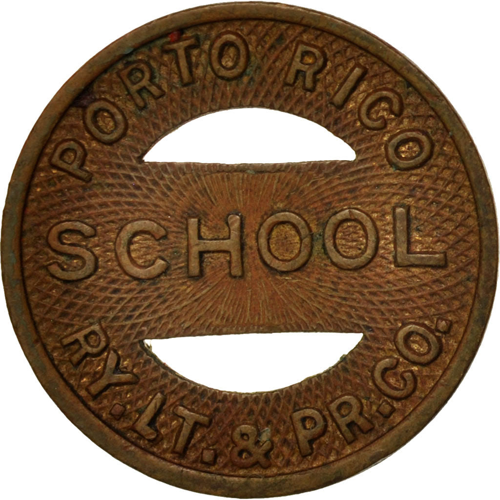 United States, Porto Rico Railway Company, Token