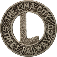 United States, Lime City, Street Railway Company, Token