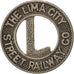 Estados Unidos, Lime City, Street Railway Company, Token