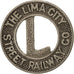 United States, Lime City, Street Railway Company, Token