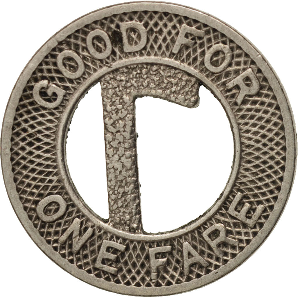 United States, Lime City, Street Railway Company, Token