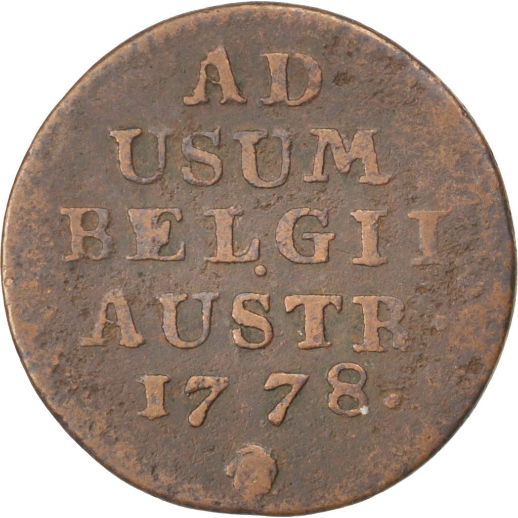 Coin, AUSTRIAN NETHERLANDS, Maria Theresa, Liard, Oord, 1778, Brussels