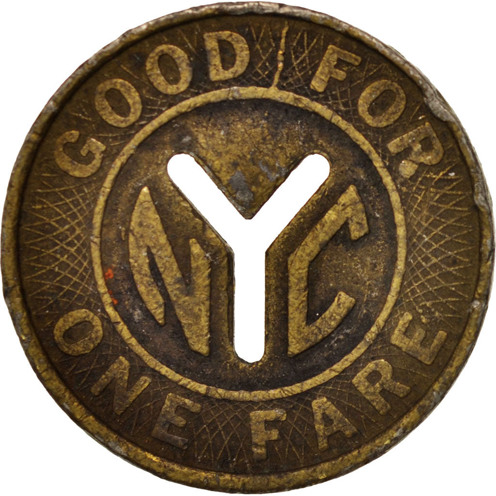 United States, New-York City Transit Authority, Token