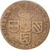 Moneda, Países Bajos españoles, NAMUR, Philip V of Spain, Liard, 1710, BC+