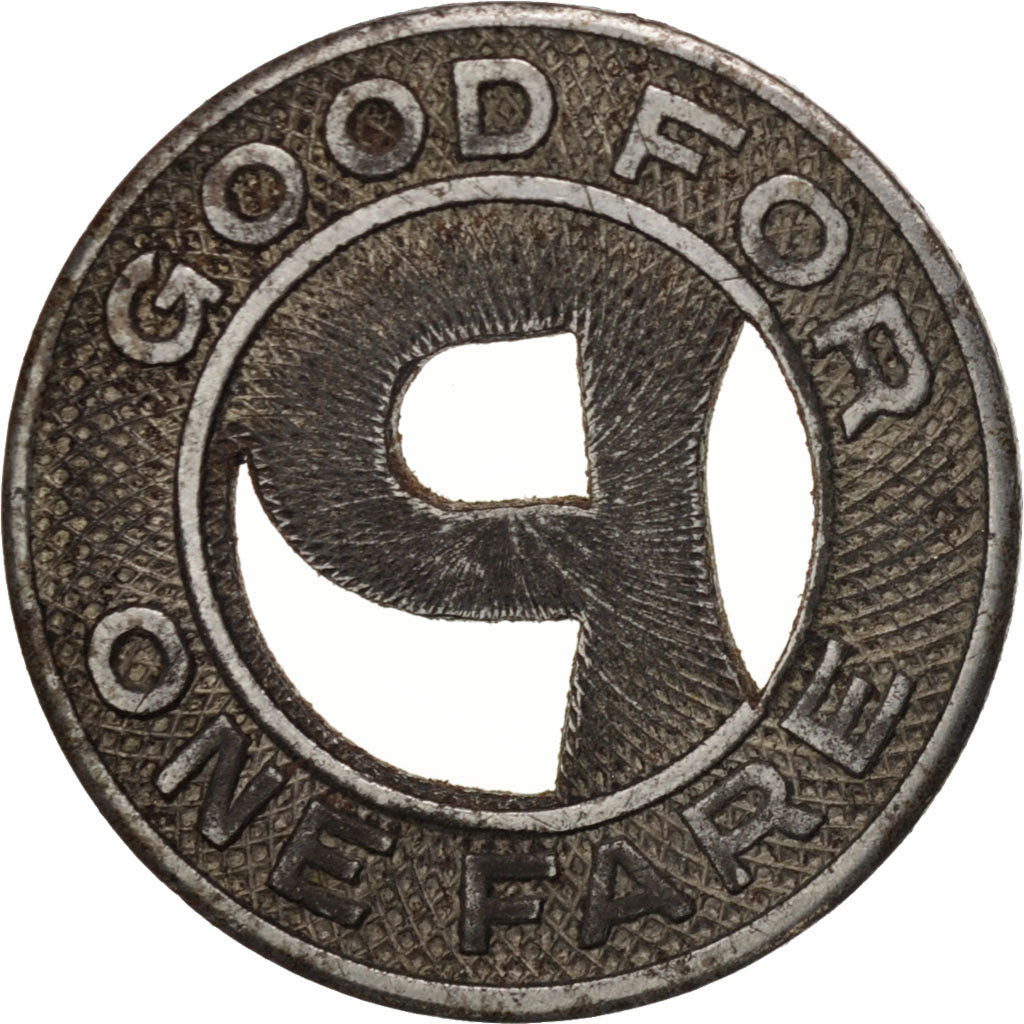 United States, Poughkeepsie & Wappingers Falls Railway Company, Token