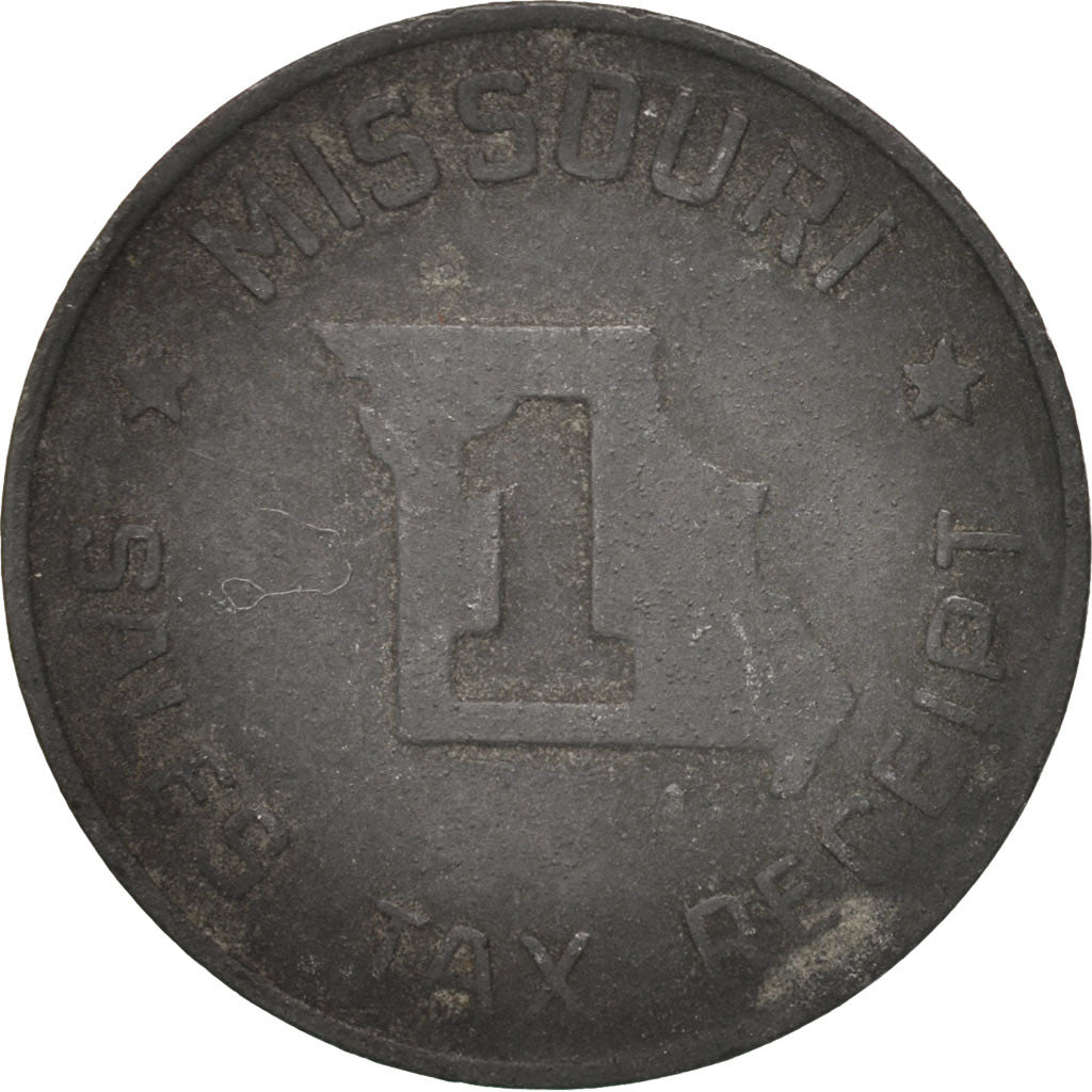 Verenigde Staten, Missouri Sales Tax Receipt, Token