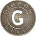 États-Unis, Gibson Lines, Jeton