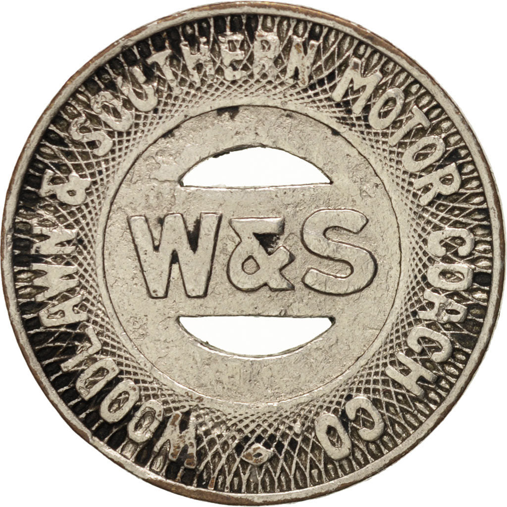 United States, Woodlawn & Southern Motor Coach Company, Token