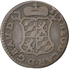Belgium, Liard, 1751, KM #155, VF(30-35), Copper, 3.30