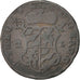 LIEGE, 2 Liards, 1752, Liege, KM #158, VF(30-35), Copper, 6.73