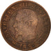 France, Centime, 1855, Paris, TB+, Bronze, KM:775.1, Gadoury:86
