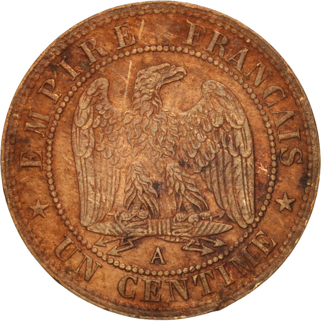 Coin, France, Napoleon III, Napoléon III, Centime, 1870, Paris, EF(40-45)