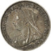 GREAT BRITAIN, 6 Pence, 1895, KM #779, AU(50-53), Silver, 19.5, 2.83