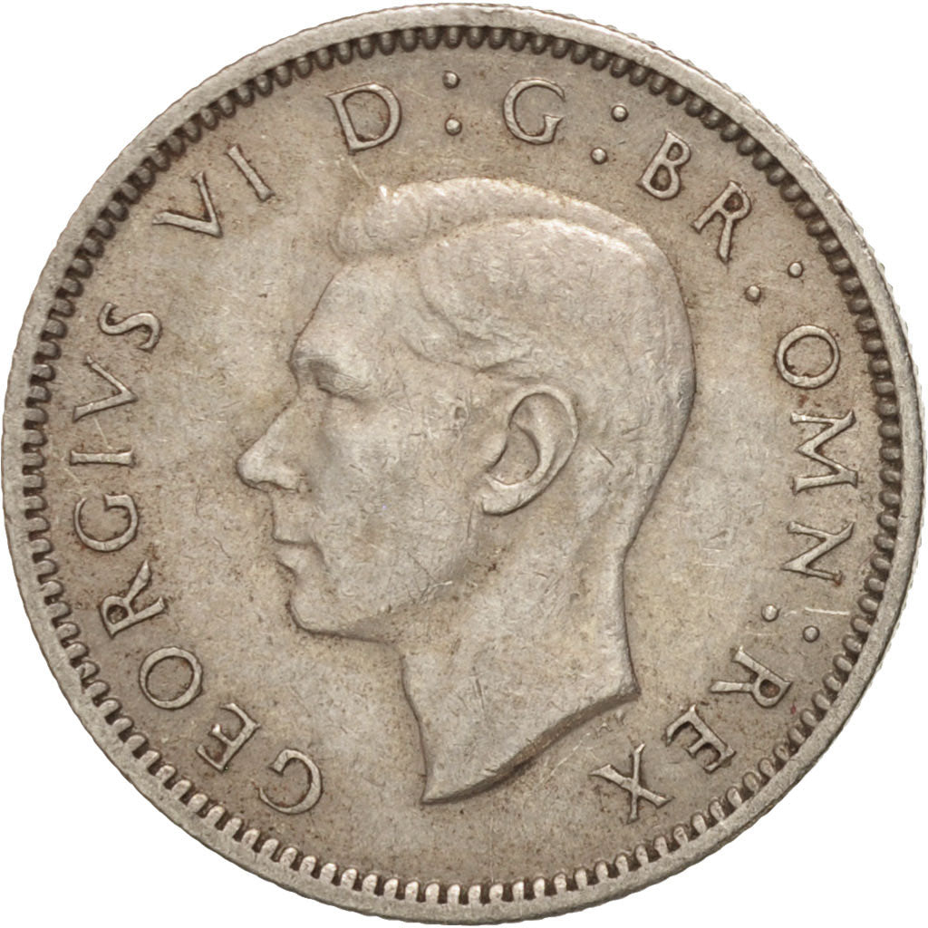 Monnaie, Grande-Bretagne, George VI, 6 Pence, 1948, TTB+, Copper-nickel, KM:862