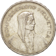 Switzerland, 5 Francs, 1939, Bern, AU(50-53), Silver, KM:40