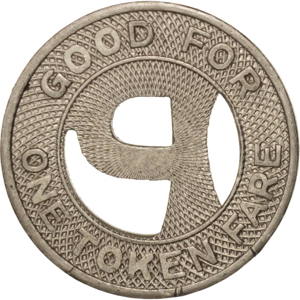 Estados Unidos, Parkersburg City Lines, Token