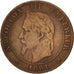 Coin, France, Napoleon III, Napoléon III, 2 Centimes, 1861, Paris, VF(30-35)