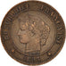 Coin, France, Cérès, 2 Centimes, 1893, Paris, VF(30-35), Bronze, KM:827.1