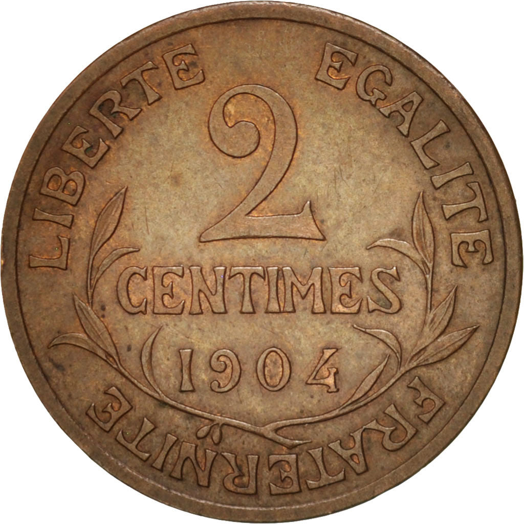 Monnaie, France, Dupuis, 2 Centimes, 1904, Paris, TTB+, Bronze, KM:841
