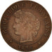 Monnaie, France, Cérès, Centime, 1888, Paris, TTB, Bronze, KM:826.1
